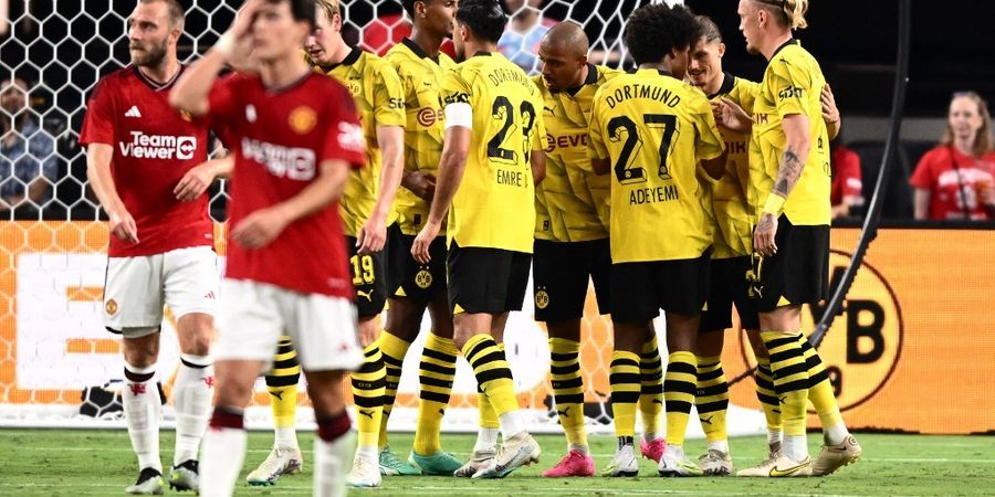 Man United Dipecundangi Dortmund, Ten Hag Ngamuk dan Kritik Cara Bermain Timnya