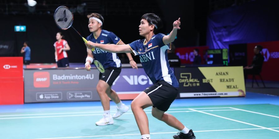 Hasil Kejuaraan Dunia 2023 - Apri/Fadia Tumbang, Wajah China Diselamatkan Chen/Jia