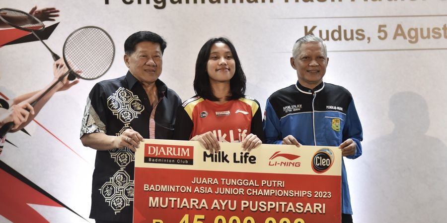 Mutiara Ayu Puspitasari Diganjar Bonus Setelah Ukir Sejarah di Asia Junior Championships 2023