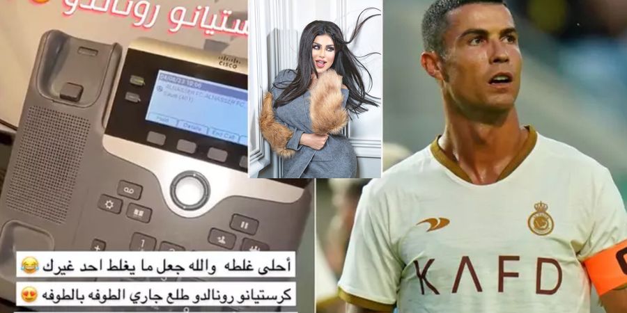 VIDEO - Momen Cristiano Ronaldo Nelpon Salah Sambung, Reaksinya Bikin Fans Lempar Pujian