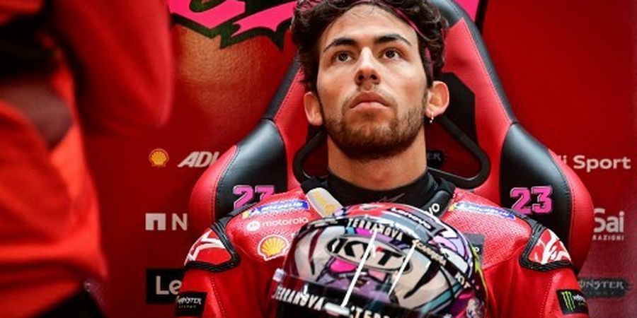 MotoGP Catalunya 2023 - Seret Gelar Sejak Naik Pabrikan Ducati, Enea Bastianini Turunkan Ekspektasi