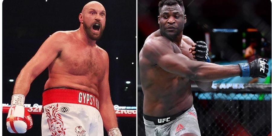 Pukulan Godzilla Francis Ngannou Tak Mempan pada Si Raja Gipsi Tyson Fury