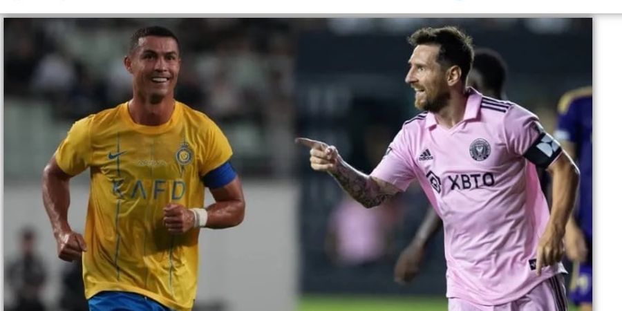 Messi dan Ronaldo Cepat-cepatan Raih Gelar Pertama, Al Nassr Bisa Lebih Dulu Juara dari Inter Miami