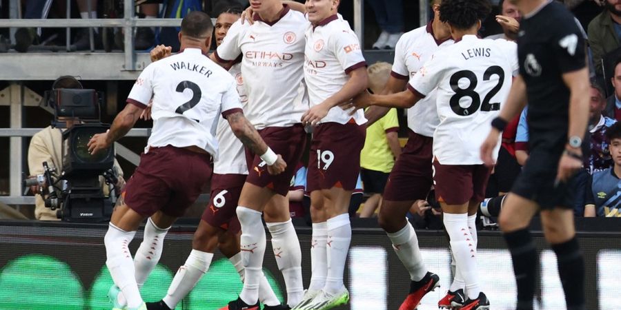 Hasil Liga Inggris - Erling Haaland Cetak Gol Tercepat dan Masuk Geng Super Elite, Man City Hantam Burnley