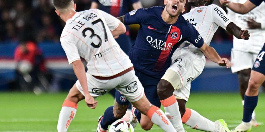 Hasil Liga Prancis - Mbappe-Dembele Nonbar di Tribune, PSG Memble, Cuma Main 0-0 Lawan Lorient