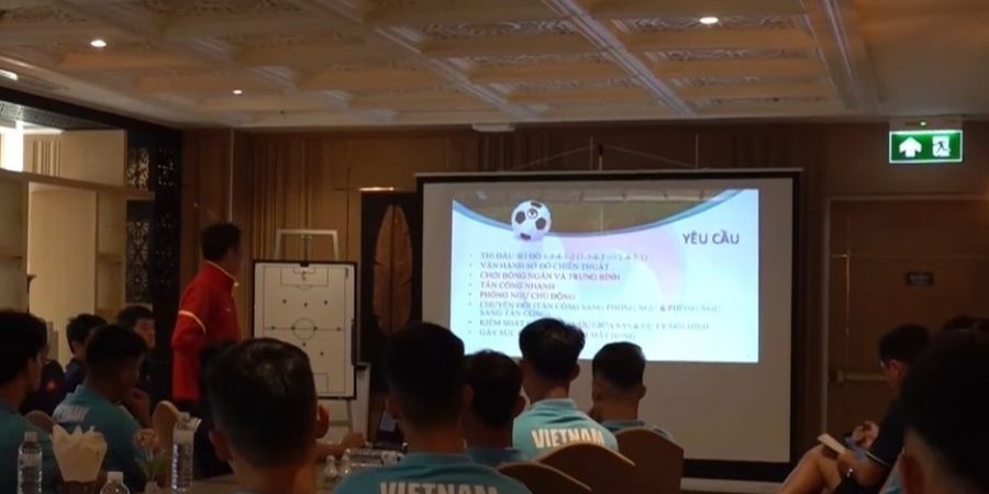 Piala AFF U-23 2023 - Taktik Timnas U-23 Vietnam Tak Sengaja Terungkap di Thailand