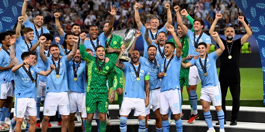 Sejak Awal Pep Guardiola Percaya Man City bakal Juara Piala Super Eropa