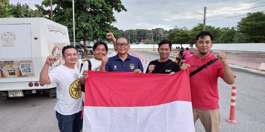 Suporter Indonesia Ramaikan Laga Lawan Malaysia di Piala AFF U-23 2023
