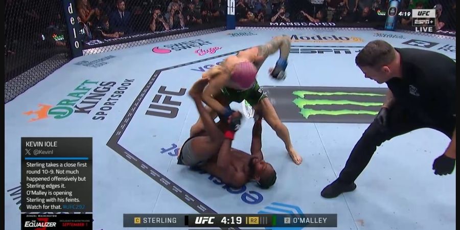 Hasil UFC 292 - Rekor Hebat Islam Makhachev Selamat, Bogem Mentah Sean O'Malley Bikin Aljamain Sterling Cium Kanvas