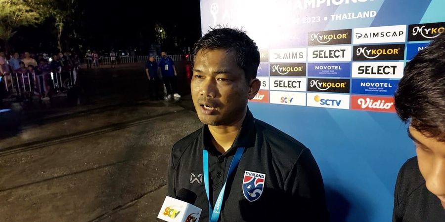 Piala AFF U-23 2023 - Respons Pelatih Thailand soal Kemungkinan Lawan Timnas U-23 Indonesia di Semifinal