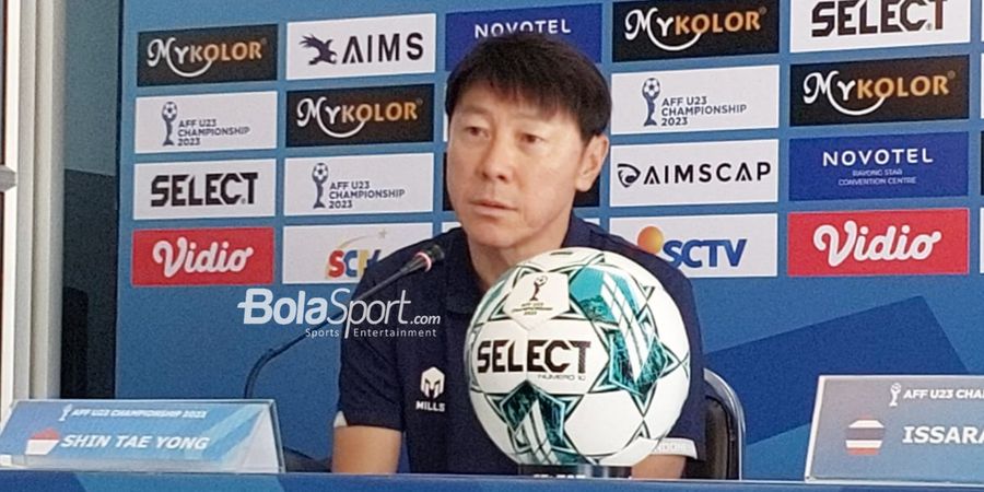 Gagal Juara Piala AFF U-23 2023, Shin Tae-yong Tak Bisa Leha-leha