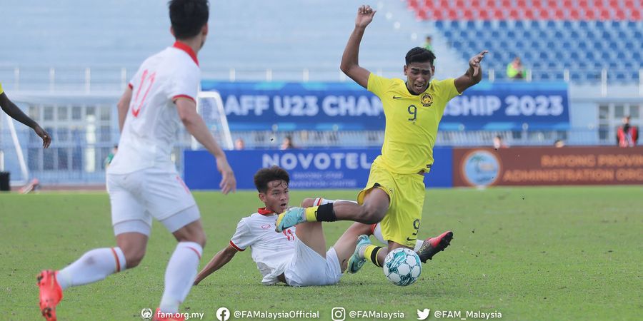 Tak Cerminkan Skuad Senior, Cara Bermain Timnas U-23 Malaysia di Piala AFF U-23 2023 Dinilai Kuno