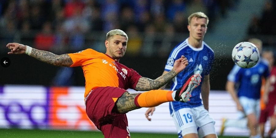 Hasil Play-off Liga Champions - Mauro Icardi Bikin Gol Nyaris Mustahil dan Assist Anti-Serakah, Galatasaray Menang Dramatis