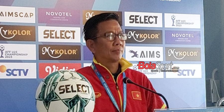 Usai Sebut Malaysia Tak Cukup Kuat, Pelatih Vietnam Tantang Shin Tae-yong di Final Piala AFF U-23 2023