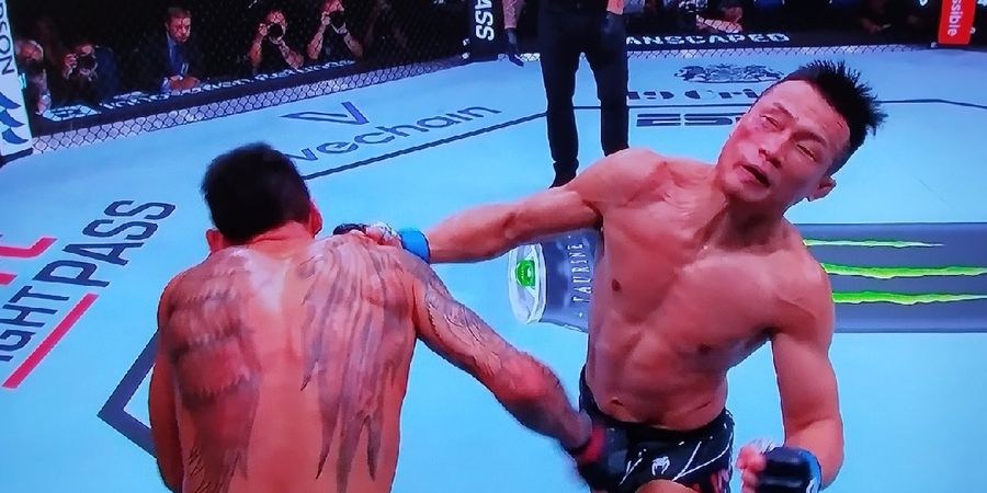 Hasil UFC Singapura - Dipukul Max Holloway sampai Ambruk, Zombi Korea Pensiun