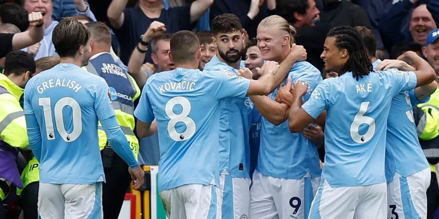 Man City Vs Fulham - Momentum Erling Haaland Sudahi Kekeringan Gol Terpanjangnya