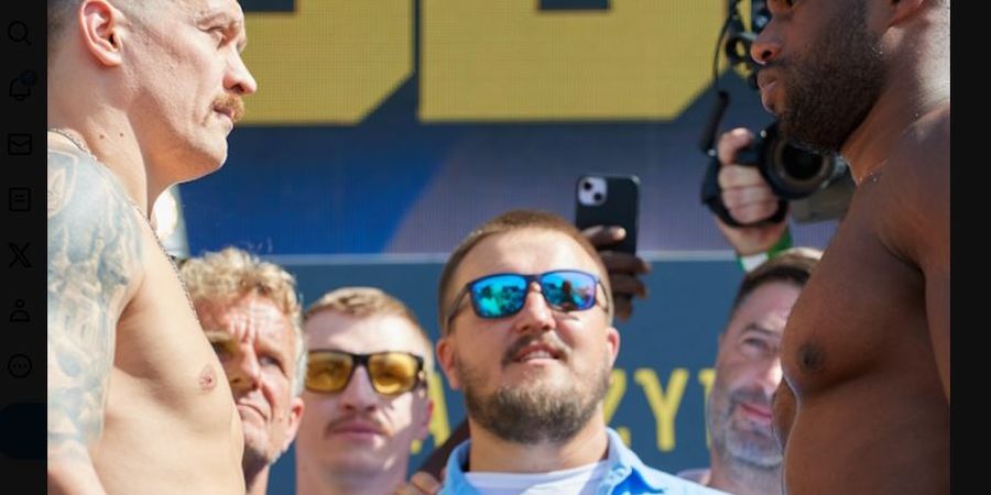 Hasil Tinju Dunia - Klaim Curang dari Lawan, Oleksandr Usyk Menang dengan Kontroversi