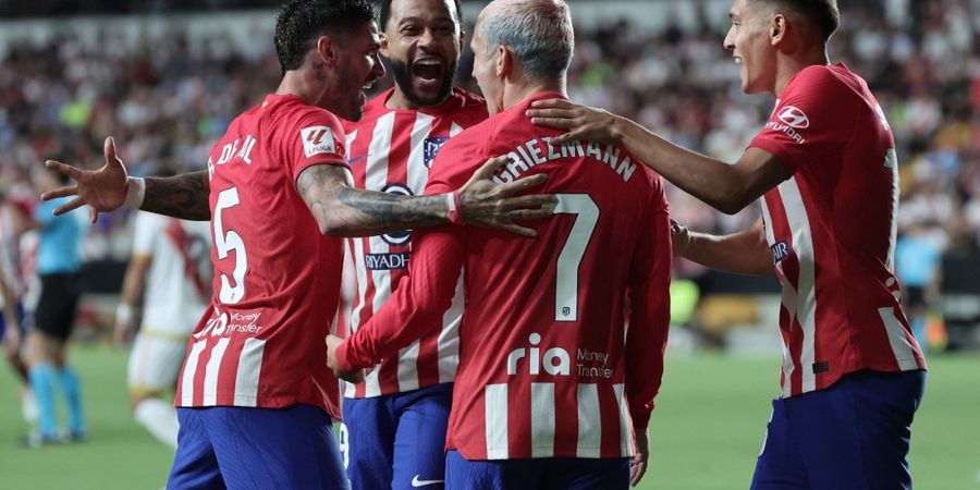 Hasil dan Klasemen Liga Spanyol - Atletico Hancurkan Vallecano 7-0, Pengawal Messi Bikin 2 Assist untuk Tempel Real Madrid