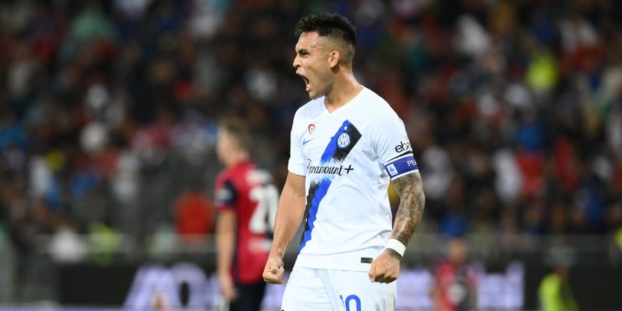 Hasil Liga Italia - Lautaro Martinez Hobi Cetak Gol, Inter Milan Hajar Tim Promosi