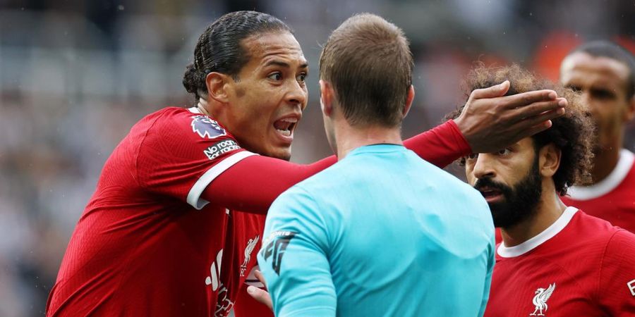 Liverpool dalam Masalah Besar, Virgil van Dijk Bisa Absen 4 Laga Gara-Gara Semprot Wasit