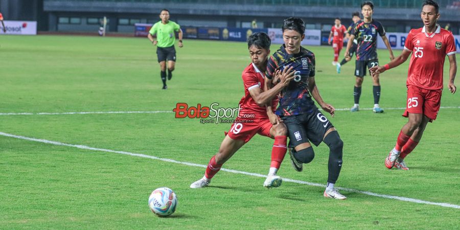 Timnas U-17 Indonesia Kalah Tipis dari Korea Selatan U-17