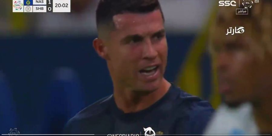 Cristiano Ronaldo Merasa Terzalimi karena Golnya Dianulir Wasit Liga Arab Saudi