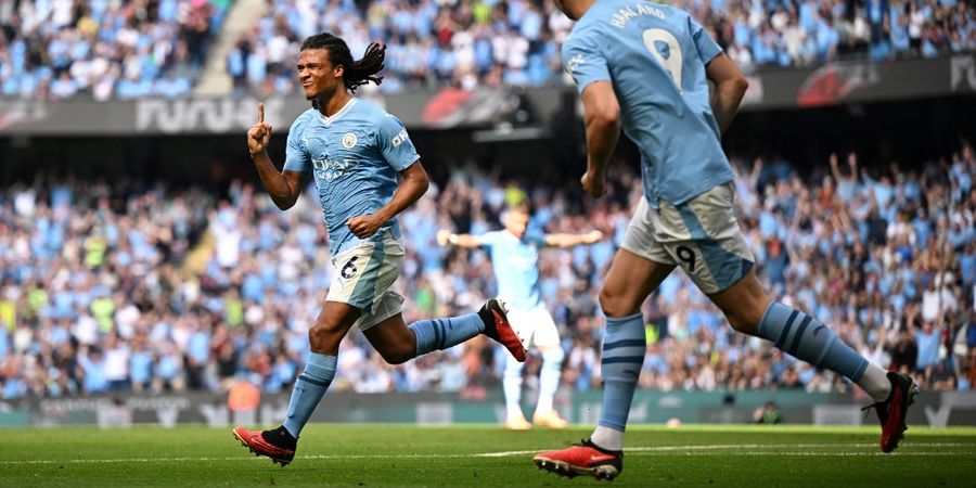 Hasil Liga Inggris - Diwarnai Gol Kontroversial Nathan Ake dan Hat-trick Haaland, Man City Naik ke Puncak Usai Bekuk Fulham