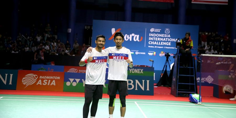 Indonesia International Challenge 2023 - Eks Partner Mohammad Ahsan Sukses Upgrade Medali