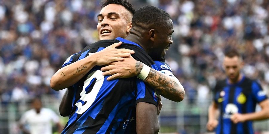 Lautaro Martinez Tak Sudi Selebrasi ala Lukaku Lagi, Inter Milan Sah Punya Duet Maut Baru