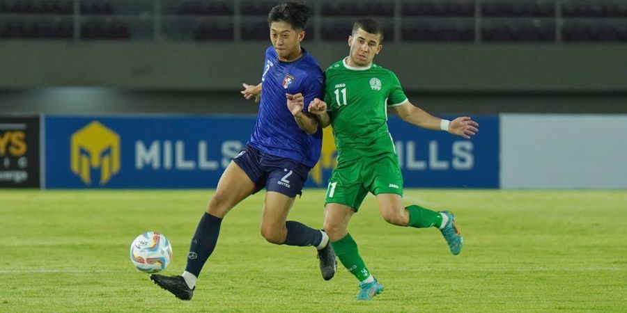 Hasil Kualifikasi Piala Asia U-23 - Bantai Taiwan, Turkmenistan Tebar Ancaman ke Timnas U-23 Indonesia