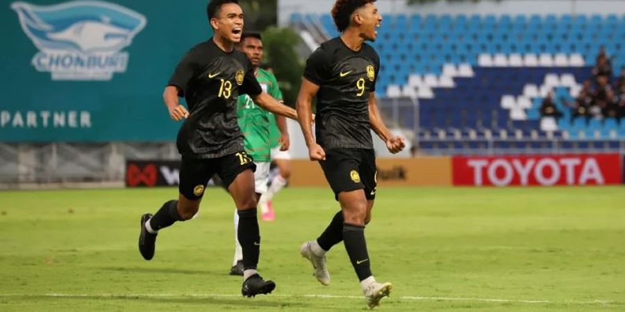Hasil Kualifikasi Piala Asia U-23 - Malaysia Lulus Ujian Pertama Usai Cukur Bangladesh