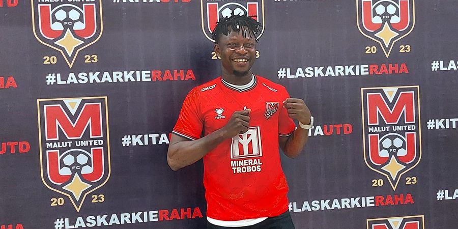 Striker Derrick Sasraku Bergabung, Jadi Kepingan Penyempurna Malut United FC