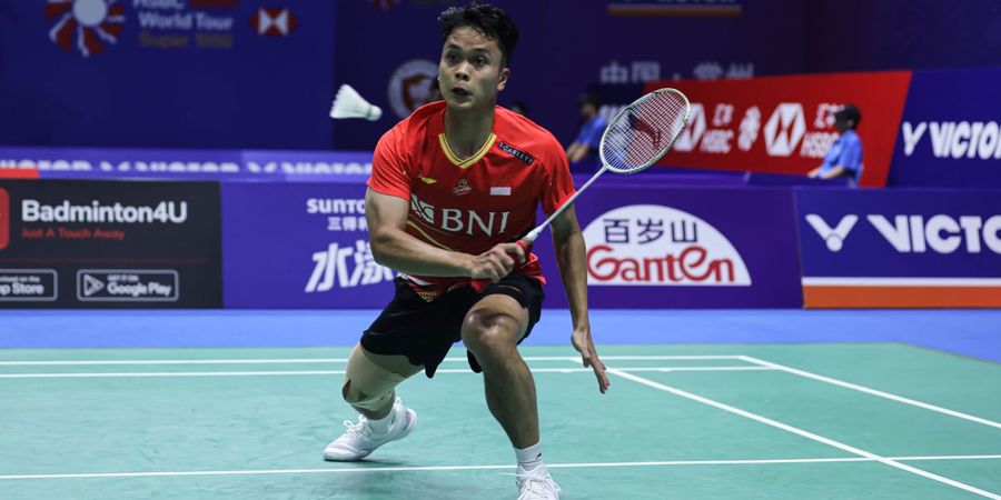 Hasil Hong Kong Open 2023 - Diwarnai Skor 1 Digit, Anthony Ginting Kesetanan Pijak 16 Besar