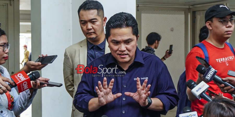 Erick Thohir Jawab Keheranan Thomas Doll yang Anggap Persija Sulit Dapat Penalti