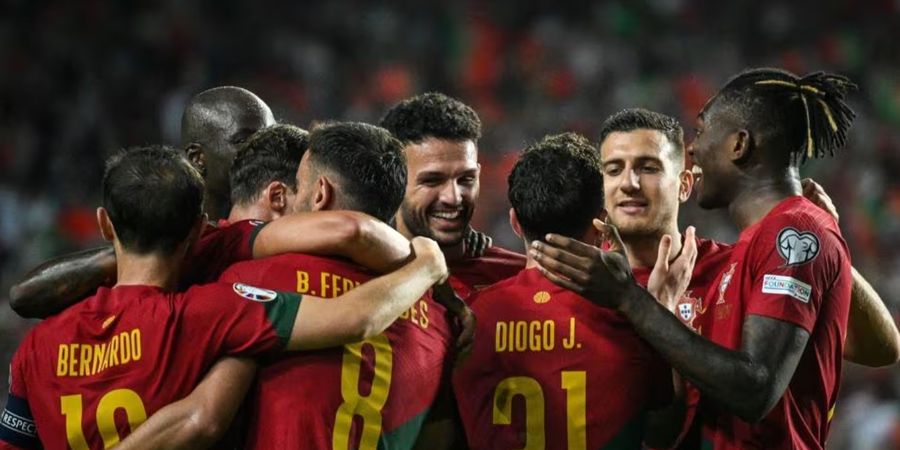 Hasil Lengkap Kualifikasi EURO 2024 - Bruno Fernandes Menggila, Timnas Portugal Paling Suci