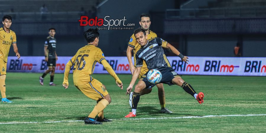 Hasil Liga 1 -  Saling Berbalas Gol, Dewa United Tahan Imbang Bhayangkara FC