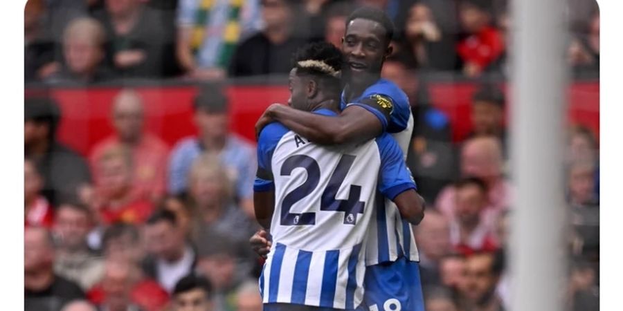 Hasil Liga Inggris - Old Trafford Tak Lagi Angker, Man United Digebuk Brighton