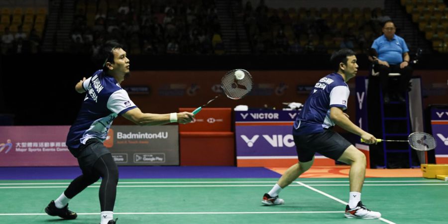 Hong Kong Open 2023 - Nasi Sudah Menjadi Bubur, Ahsan/Hendra Sayangkan Momen Gim Pertama yang Gagalkan Pertemuan dengan Leo/Daniel