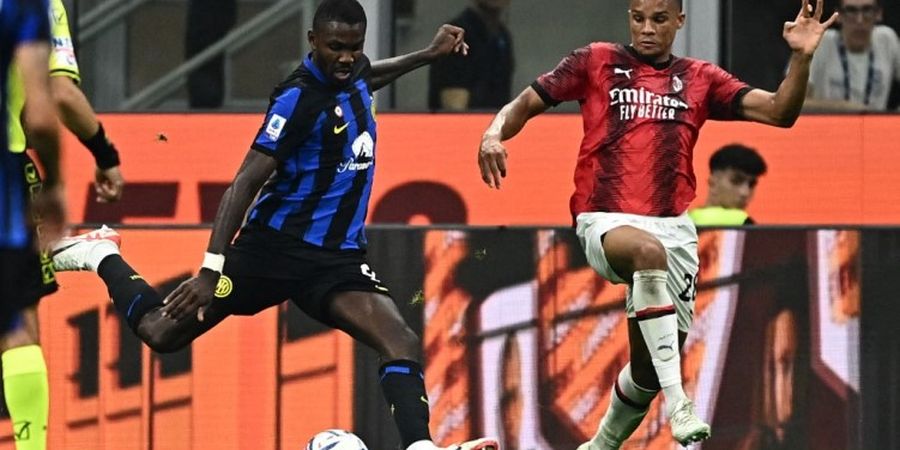 Hasil Liga Italia - Pemain Keturunan Indonesia Debut di Derby della Madonnina, AC Milan Dibikin Inter Tersiksa