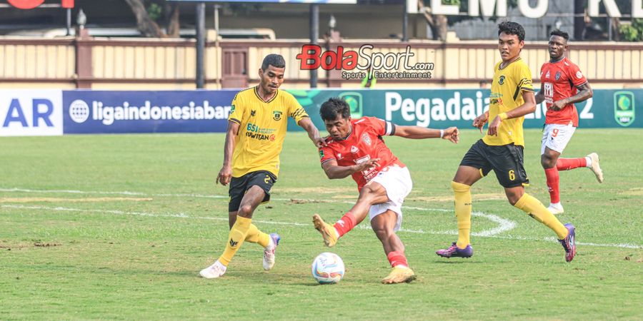 Hasil Liga 2 - Dua Gol Telat Hari Nur Yulianto Bawa Malut United FC Kalahkan Perserang 