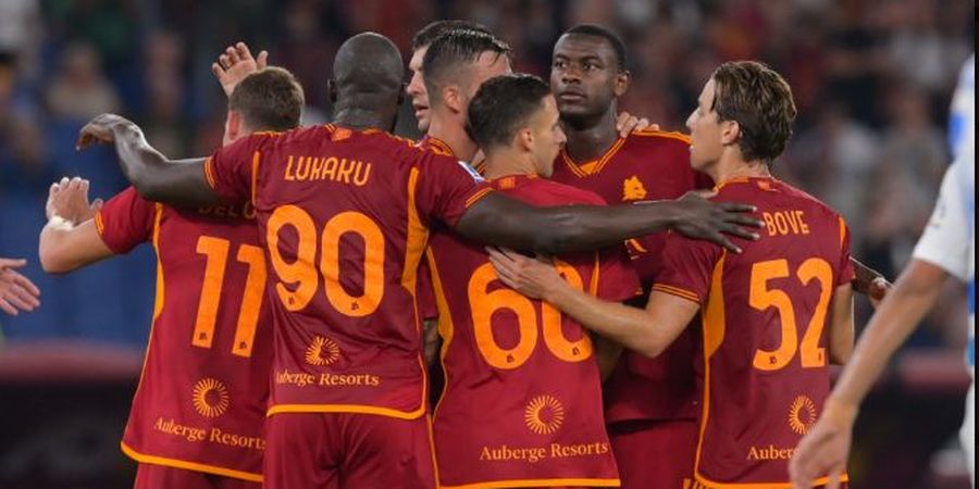 Bantai Tim Juru Kunci 7-0, AS Roma Ulangi Sejarah Hebat 17 Tahun Silam di Liga Italia