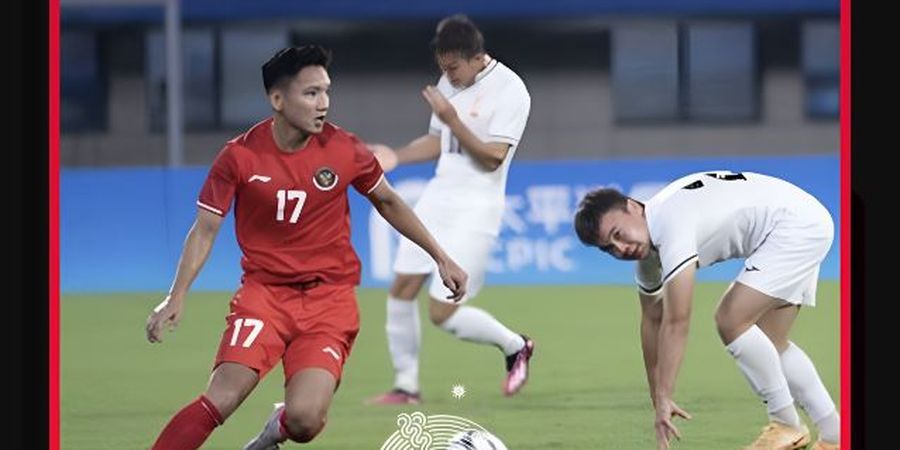 Klasemen Grup F Asian Games 2022 Usai Timnas U-24 Indonesia Hajar Kirgistan