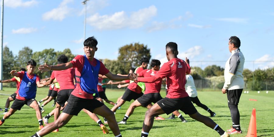 Timnas U-17 Indonesia Melawan Rasa Dingin 8 Derajat Celcius di Jerman