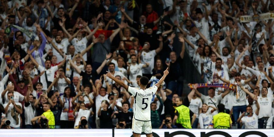 Jude Bellingham Makin Mirip Cristiano Ronaldo, Jadi Pahlawan Real Madrid di Liga Champions