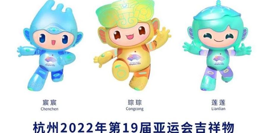 Fakta Menarik Asian Games 2022, Makna di Balik Logo dan Maskot