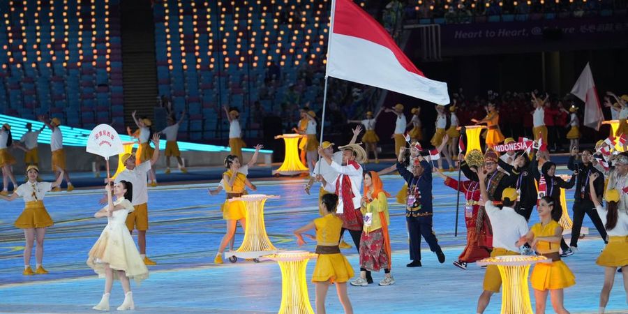Opening Ceremony Asian Games 2022 - Resmi Dibuka, Indonesia Bersiap War Medali