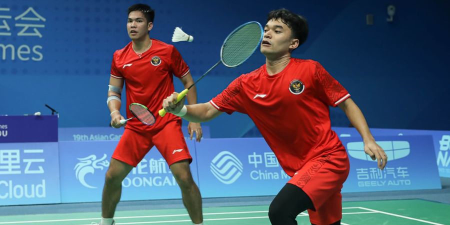 Hasil Bulu Tangkis Asian Games 2022 - Leo/Daniel Kalah dari Unggulan Dua, Asa All Indonesian Final Melayang