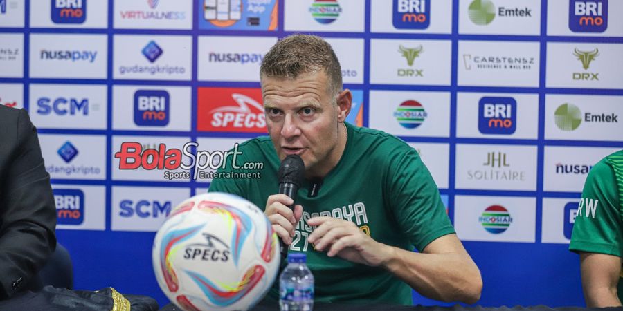 Josep Gombau Larang Pemain Persebaya Lakukan Kesalahan Sedikit Pun pada Laga Terakhir Putaran Pertama Liga 1