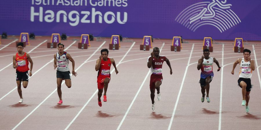 Jadwal Asian Games 2022 - Lalu Mohammad Zohri dkk Tampil Malam Ini, Kans Atletik Tambah Medali untuk Indonesia