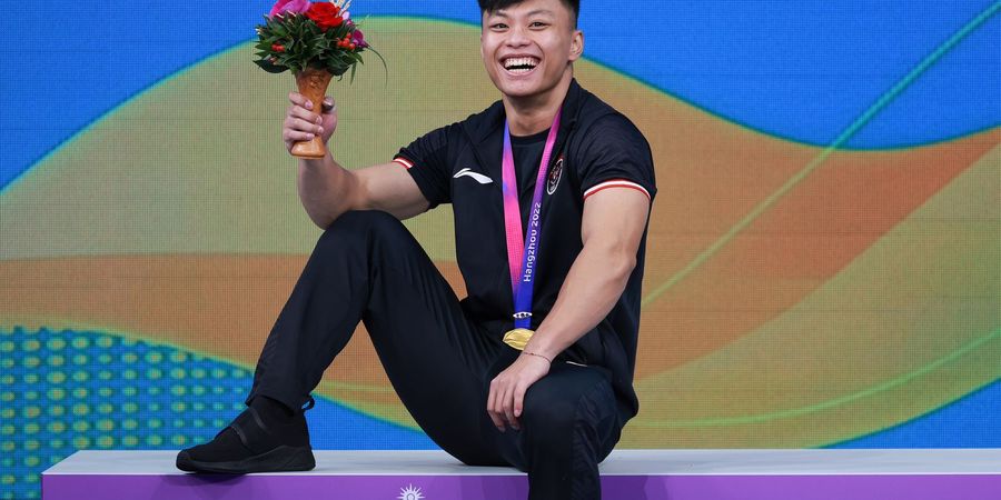 Asian Games 2022 - Sensasi Medali Emas Rahmat Erwin Abdullah, Lifter China Cuma Sambat